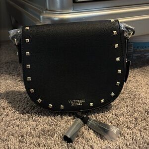 Victoria's Secret Black Studded Women's Bag